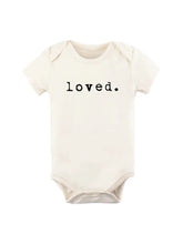 Load image into Gallery viewer, Loved Organic Cotton Baby Bodysuit