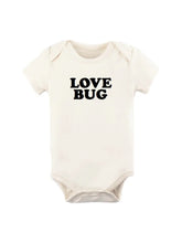 Load image into Gallery viewer, Love Bug Organic Cotton Baby Bodysuit