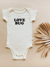 Load image into Gallery viewer, Love Bug Organic Cotton Baby Bodysuit