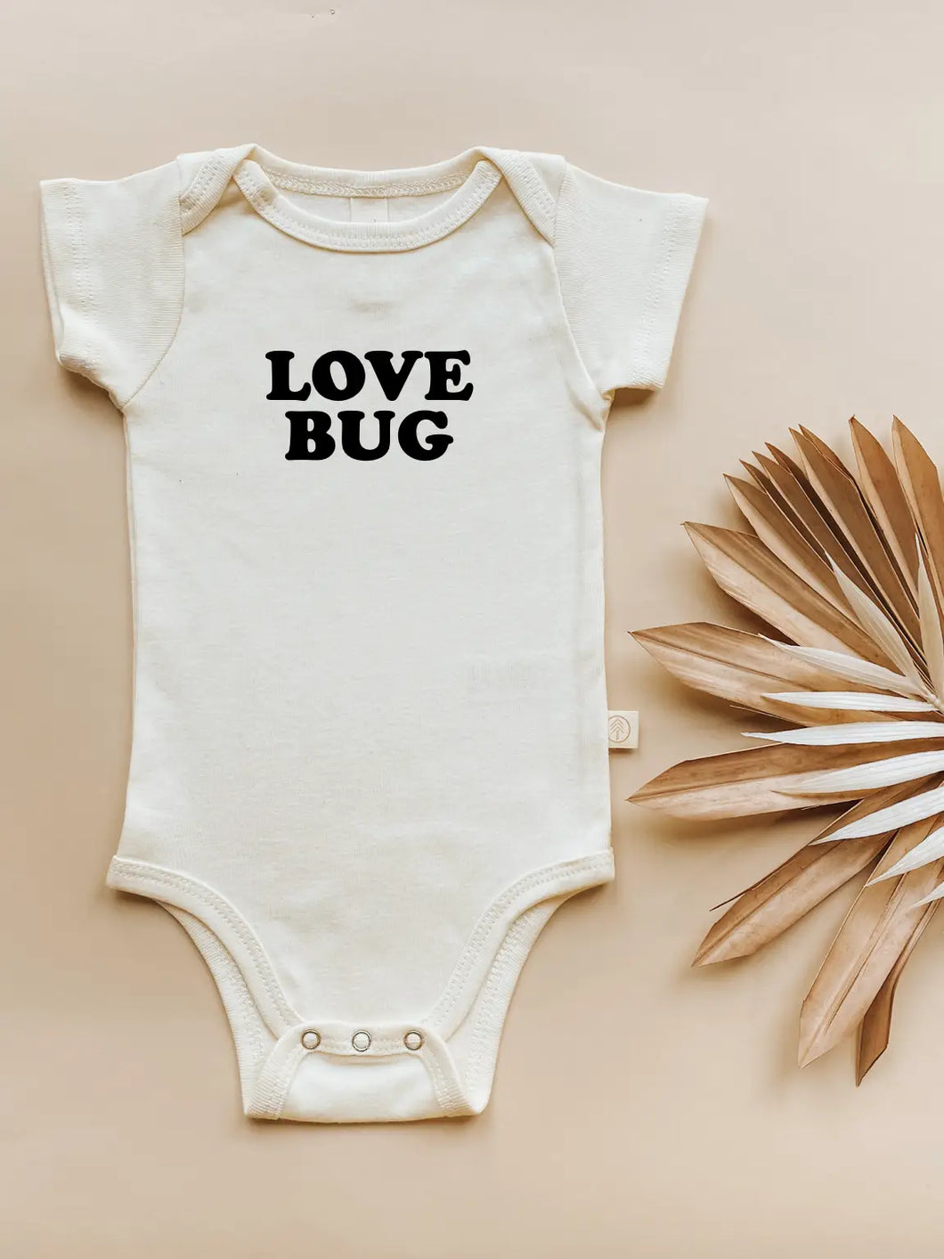 Love Bug Organic Cotton Baby Bodysuit